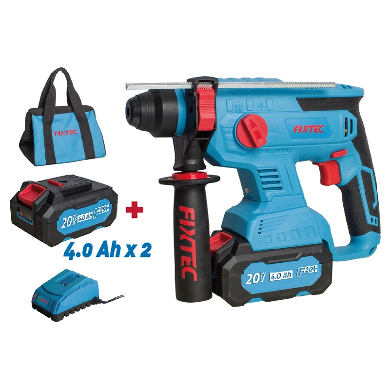 Fixtec Power Tools 1500mAh Li-ion Battery 20V Cordless Electric Drill with Spindle Lock Function