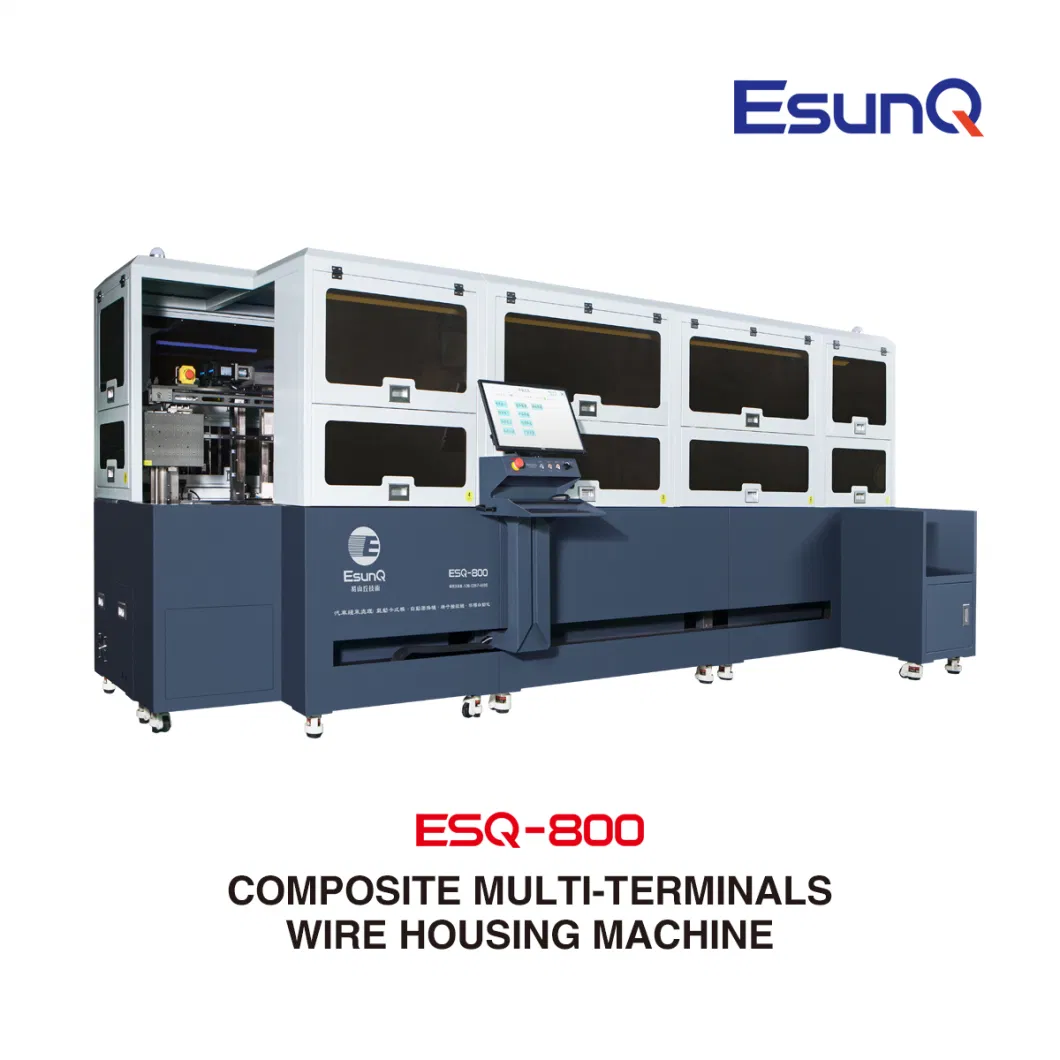 All Powerful Wire Harness Processing Terminal Crimping and Insertion Machine