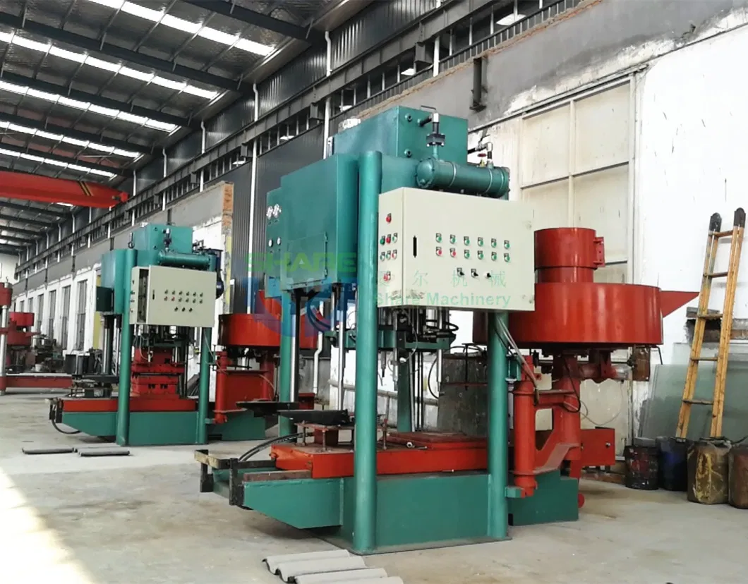 Hydraulic Oil Press Terracotta Tile Making Machine Cement Tiles Concrete Roof Moulds