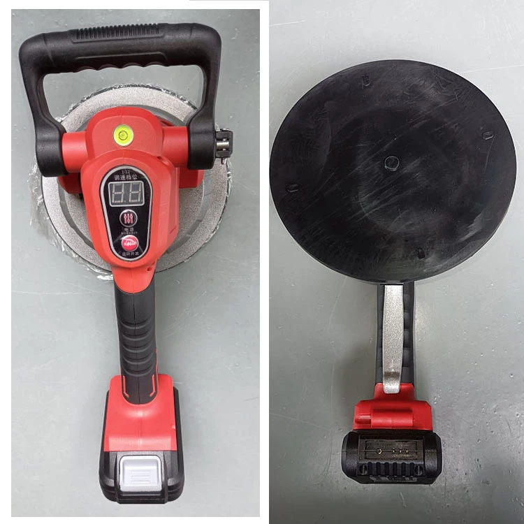 Tiler Vibrator Tool with 9 Adjustable Speed &amp; Suction Cup &amp; Digital Display &amp; Lock Design