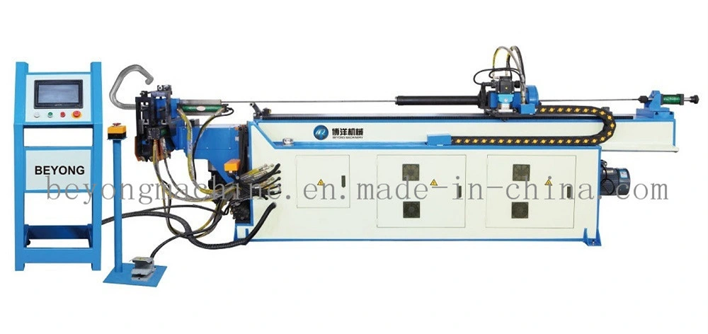 CNC Hydraulic Pipe End Forming Machine, Automatic Tube Roller Bender for Round and Square Stainless Steel Pipe Bending