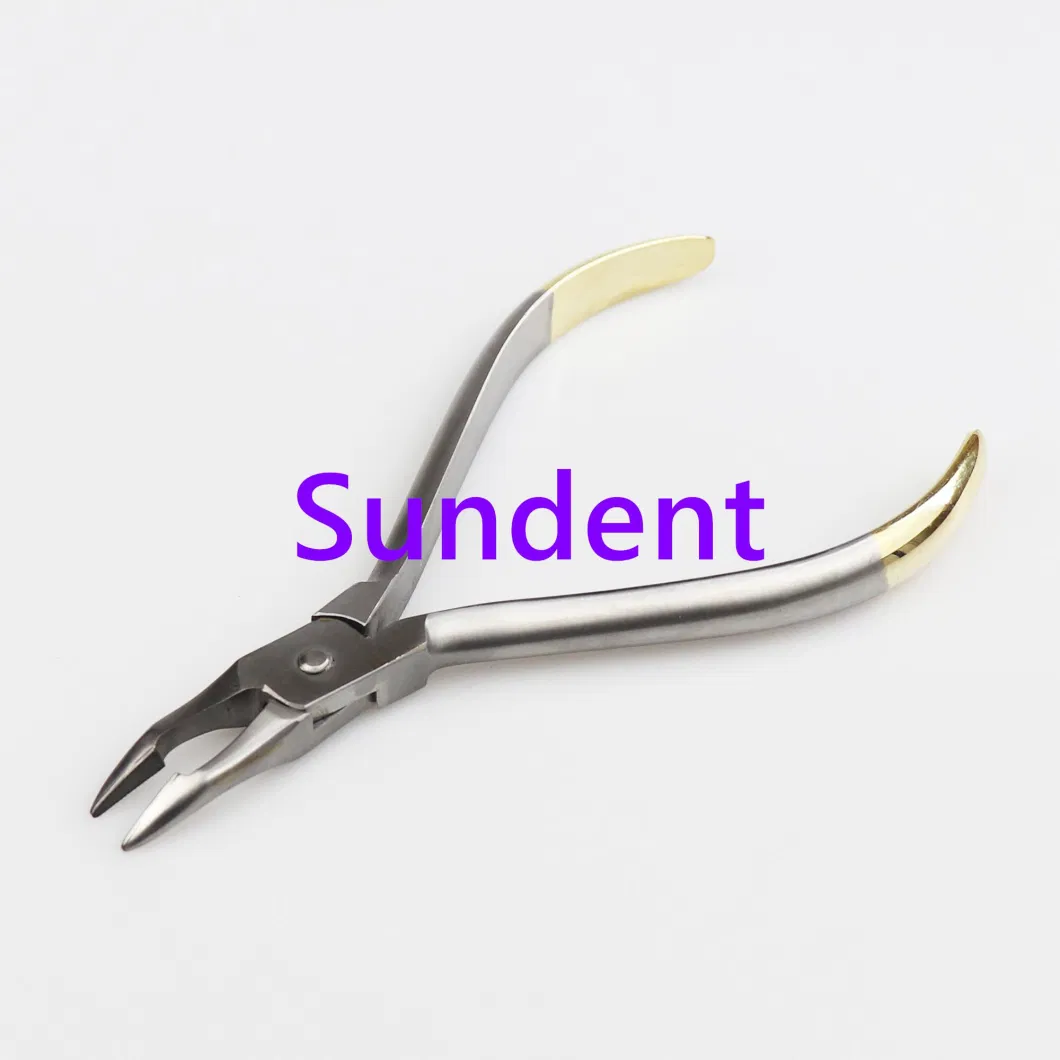 Factory Dental Instrument Dental Wingurd Pliers Surgical Orthodontic Pliers Wire Bending Ortho Tooth Brace Pliers