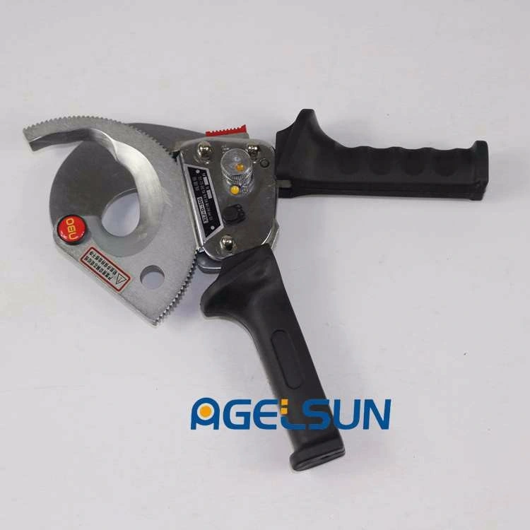 Igeelee Durable Ratchet Cable Cutter Xlj-D-300A for Cutting Copper&amp; Aluminum Cable Armored Below 40mm or 300mm2