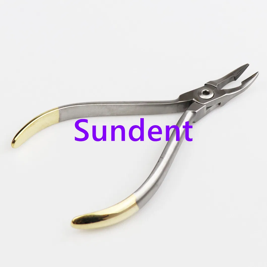 Factory Dental Instrument Dental Wingurd Pliers Surgical Orthodontic Pliers Wire Bending Ortho Tooth Brace Pliers