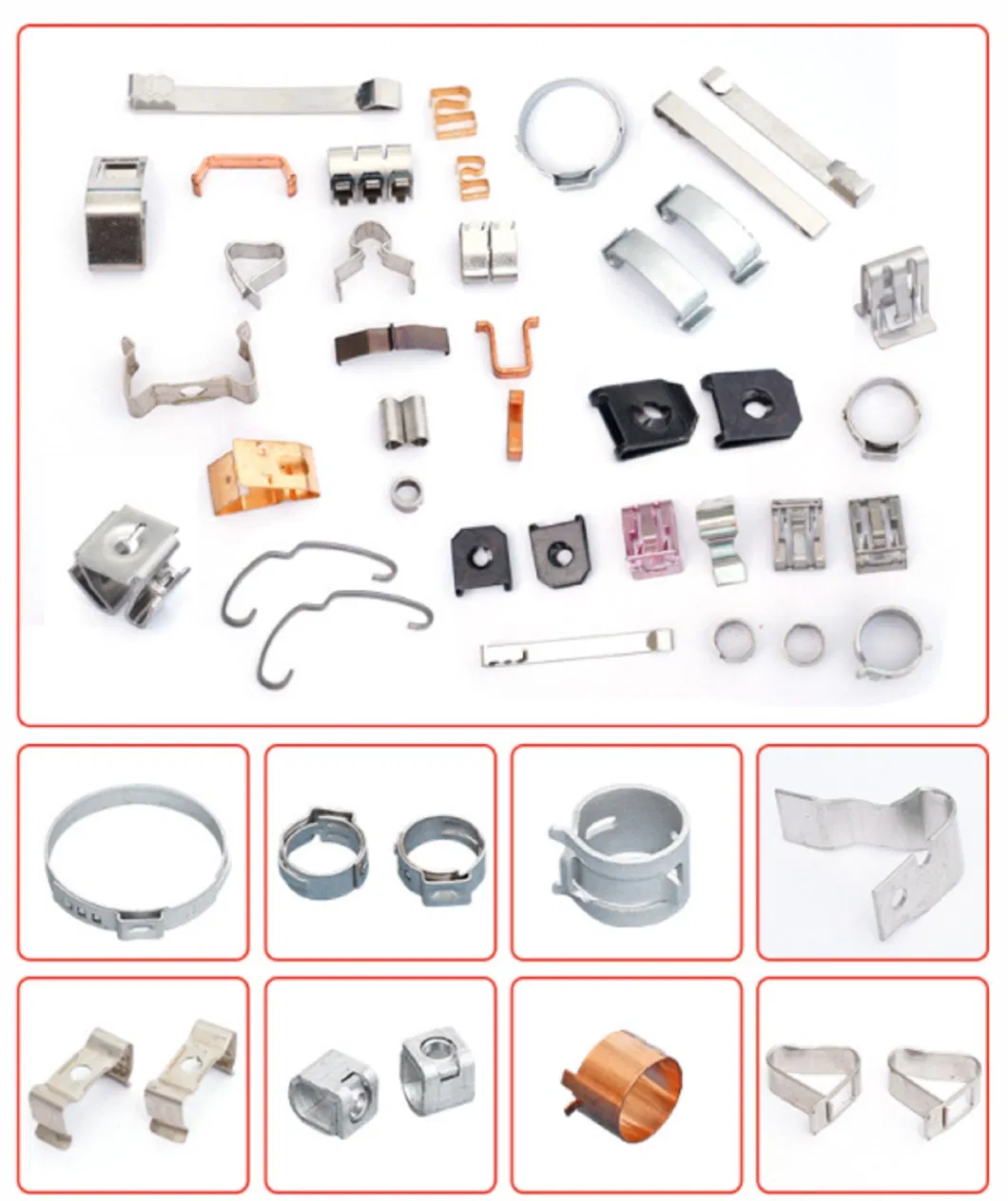 Repair Buliding Manufacturers Wall Mount Screw Set Hose Flexible Pipe Clamps