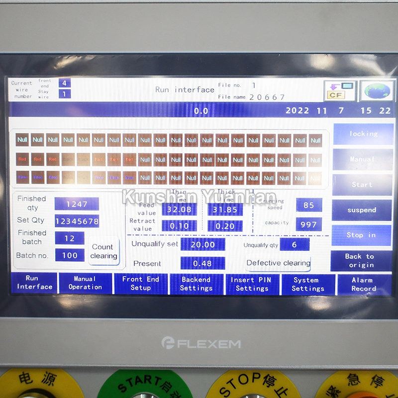 Fully Automatic Wire Strip Terminal Crimping and Housing Insertion Machine with CCD and Cfm System Housing Insertion Machine