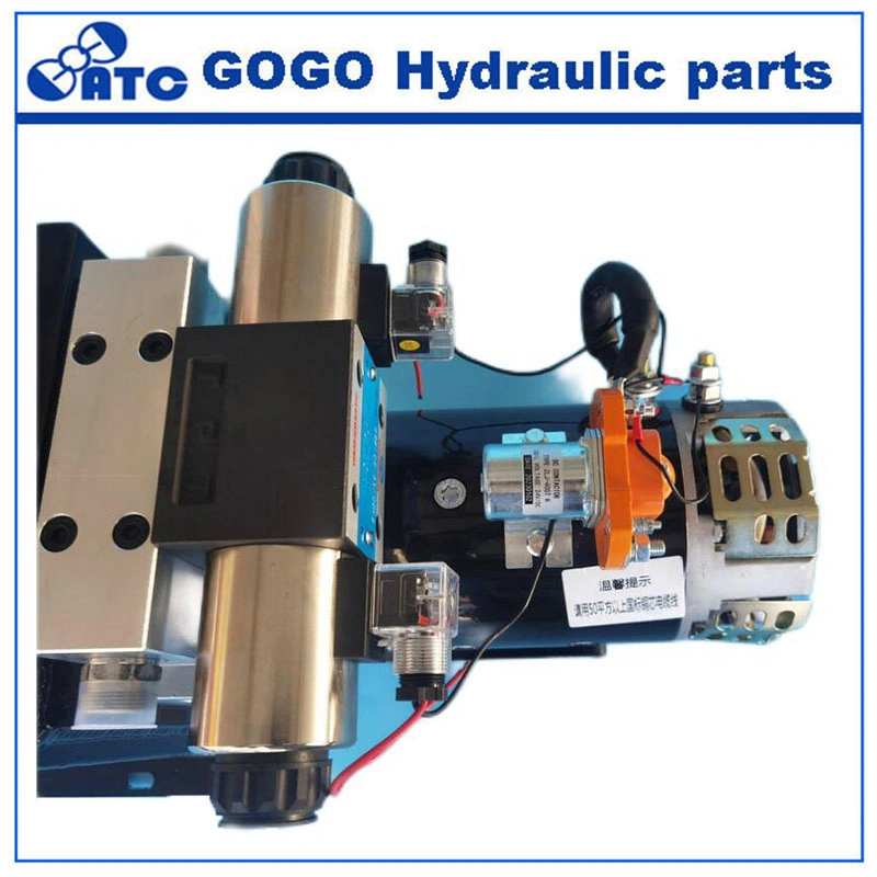 DC Large Flow Dump Truck Power Unit Hydraulic Press/Hydraulic Tools DC Power Pump Station