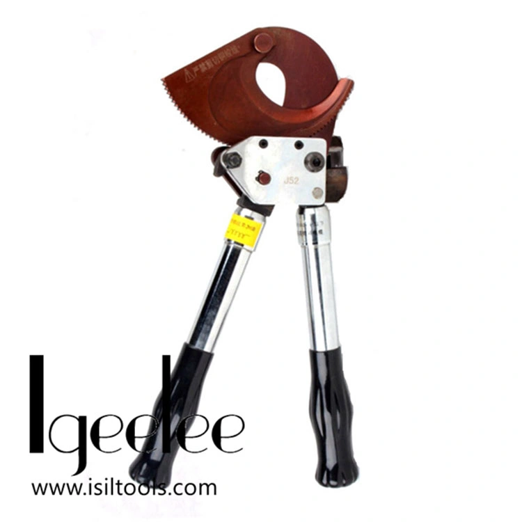 Igeelee Cu-Al Armored Cable Cutting Manual Tool Ratchet Cable Cutter (J52)