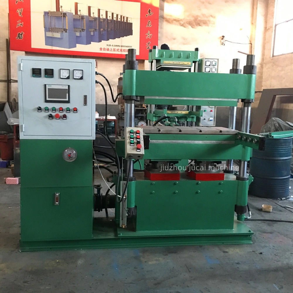 Automatic Push-Pull Mold in-out Rubber Vulcanizer Machine, Rubber Hot Plate Vulcanizing Press, Hydraulic Curing Press, Molding Press