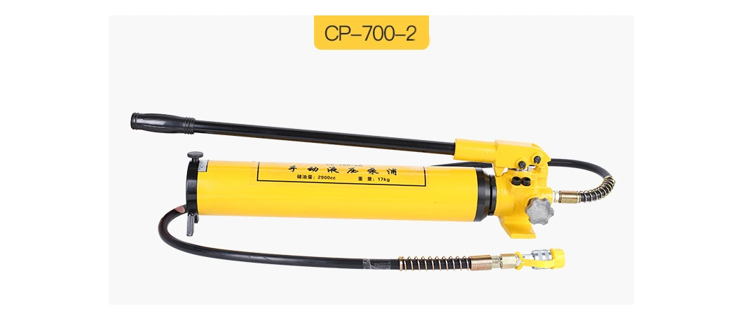 Hydraulic Hand Pump Cp-700 Press Portable Simple High Pressure Hand Oil Pump 700 Bar Factory Hot Sale