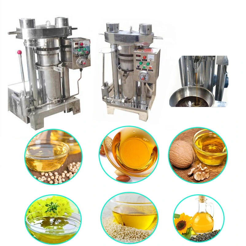 Small Capacity Hydraulic Oil Press for Dry Oilseeds