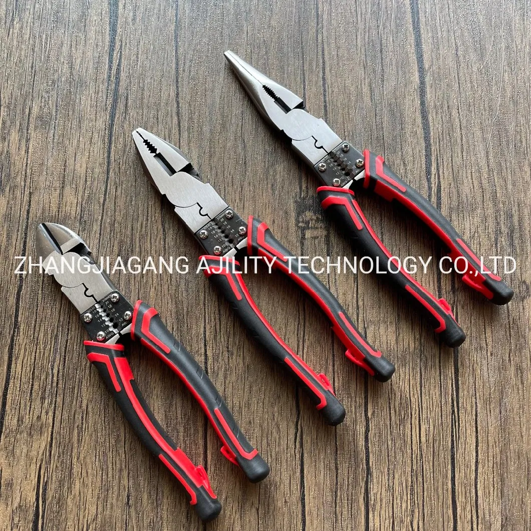 Y01342-1 Industrial Multi Wire Stripper Stripping Crimping Cutting Tool Linesman