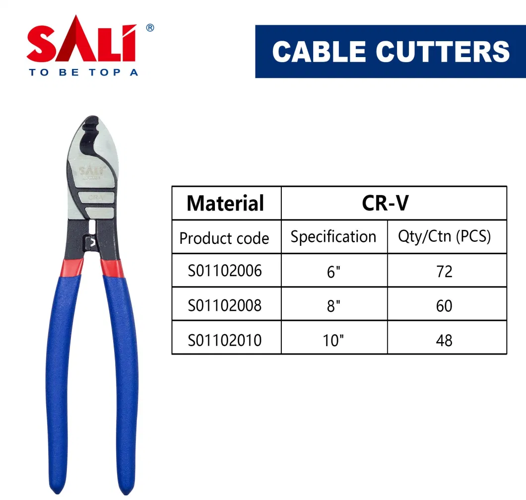 Sali New Model High-Quality 10&quot;/250mm 60cr-V Cable Cutter