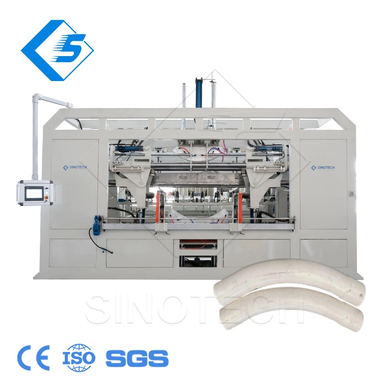 Made in China Hydraulic Fully Automatic Plastic Pipe Bender Diameter 50mm 75mm-160mm Plastic PVC Conduit Pipe Tube Hose Bending Machine with Belling Systems