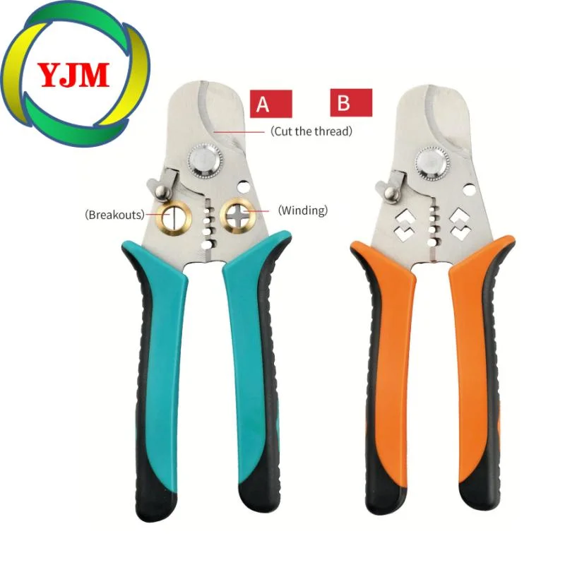 7 &quot; Stainless Steel Wire Stripper with Multi-Tool Pliers