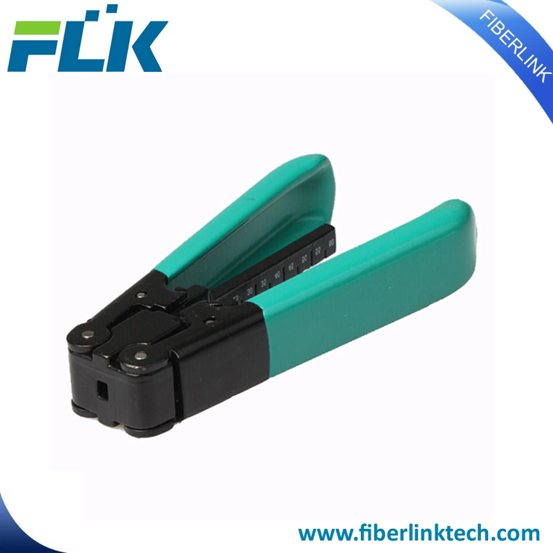 FTTH Fiber Optic Cutting Tool Equipment Drop Cable Stripper