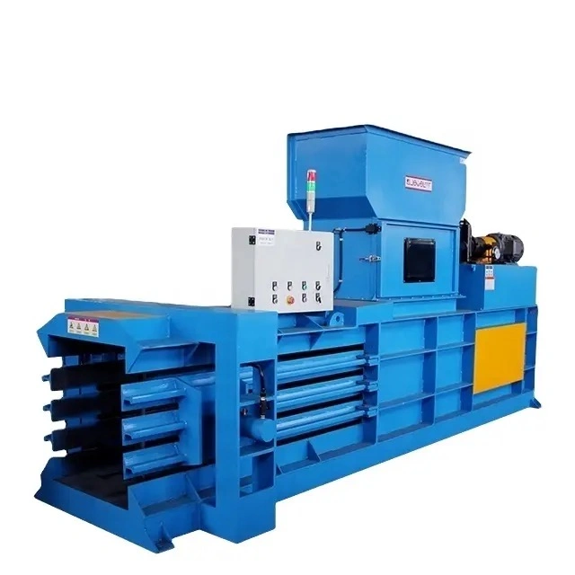 OEM Automatic Hydraulic Horizontal Baler Press for Plastic Cardboard Bales