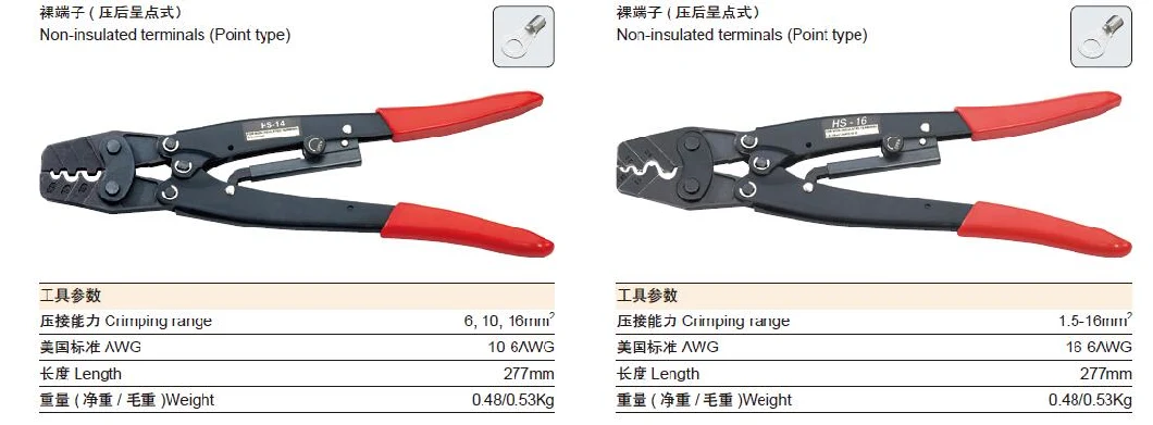 HS-325A Red Color Cable Cutter 240mm Copper Cable Cutting Tool with Safety Lock Cable Cutte