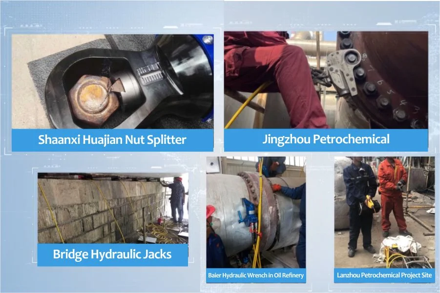 Shear Chisel Hydraulic Nut Cutter Petrochemical Industry Hydraulic Nut Splitter