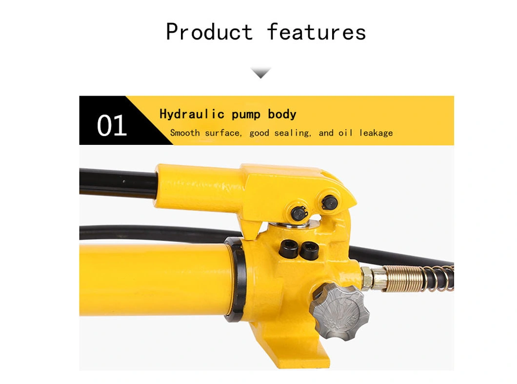 Hydraulic Hand Pump Cp-700 Press Portable Simple High Pressure Hand Oil Pump 700 Bar Factory Hot Sale