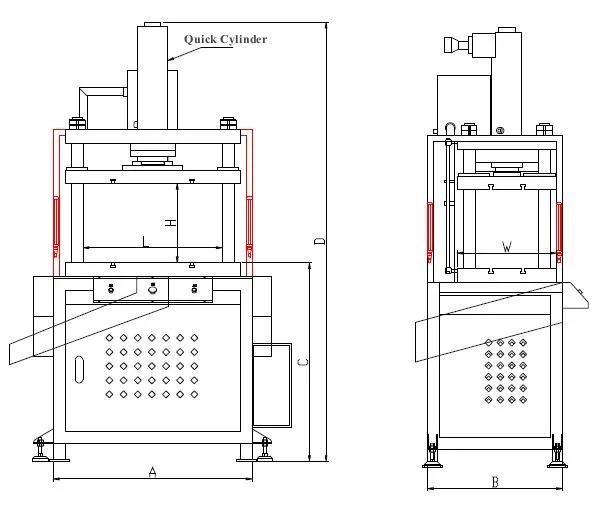 Laboratory Smart Servo Hydraulic Press High Precision NC Press Machine