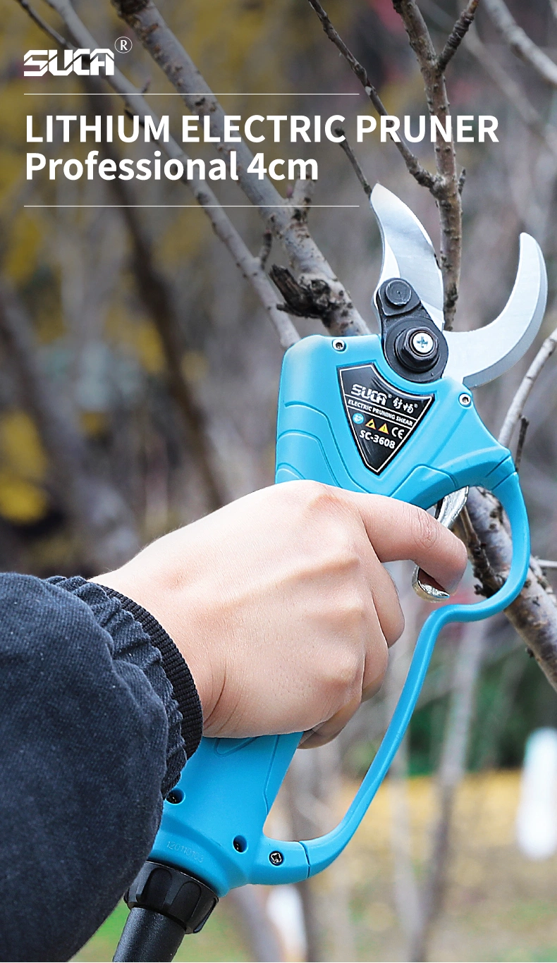 Cord Electric Plant Branch Scissors Portable Garden Scissors Cordless Battery Powered Electric Pruning Shears