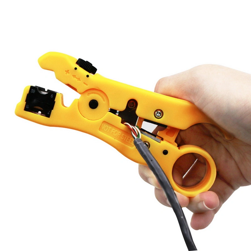 Automatic Stripping Pliers Universal Coaxial Cable Wire Stripper Crimping Tools