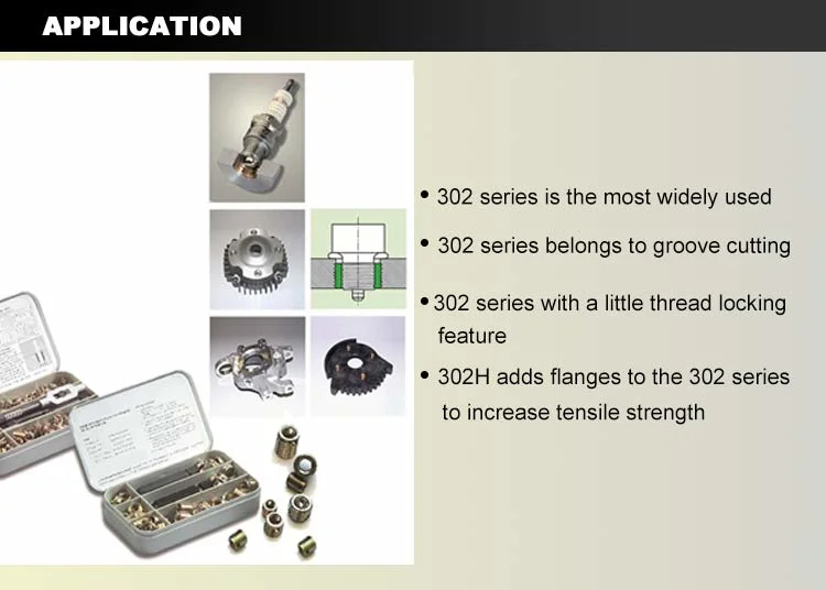 Threads with Cutting Slot and Variantswith -Unc Unified Coarse Thread