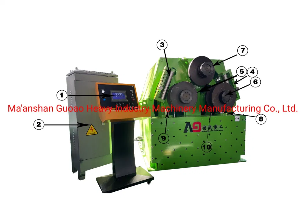 High Efficiency Steel Plate Section Profile Rolling Steel Bar Channel Bending Machine Tube Bender Crimping Machine Hydraulic