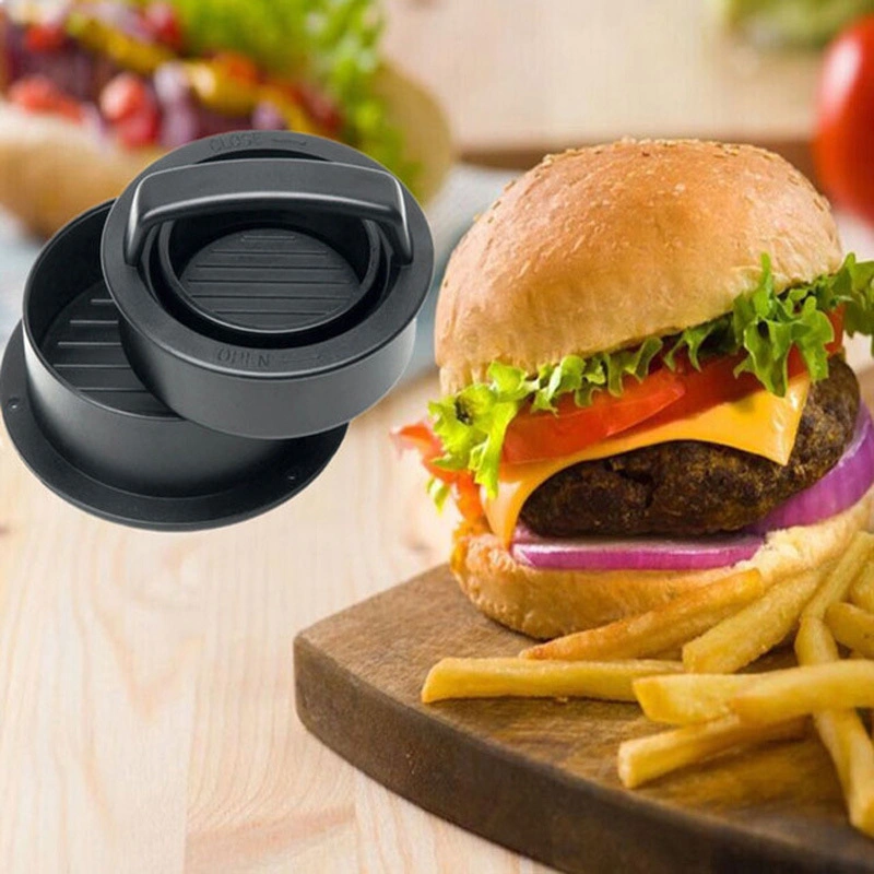 3-in-1 Stuffed Burger Press Stuffed Burgers, Sliders, Regular Beef Burger, BBQ Grilling &amp; Gourmet Kitchen Tool Wyz11916