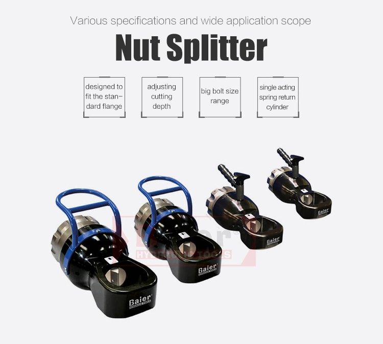 Rusty Bolt Removal Splitter Tools Cutting Cracker Cutter hydraulic Nut Splitting Tool