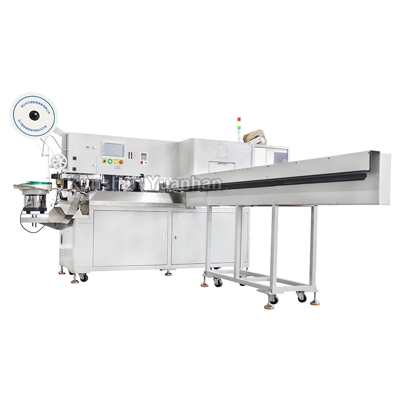 Fully Automatic Wire Strip Terminal Crimping and Housing Insertion Machine with CCD and Cfm System Housing Insertion Machine