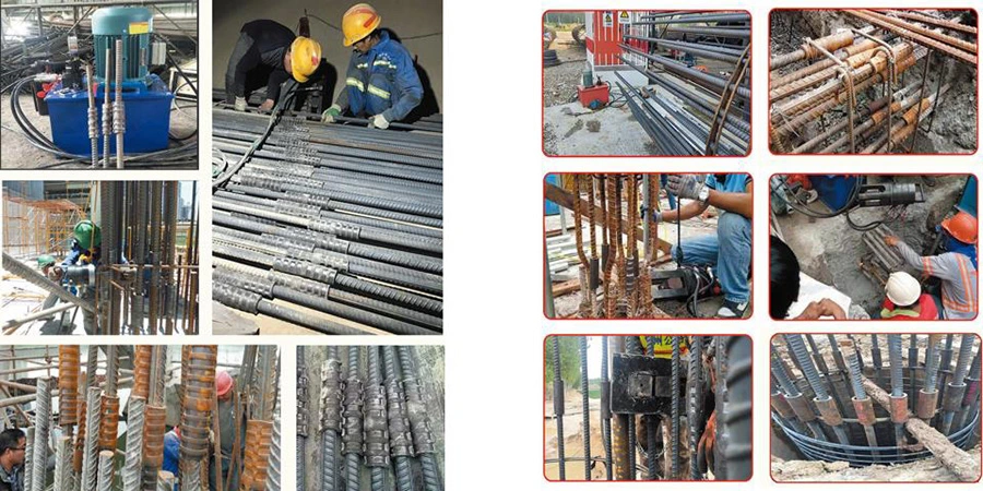 Electric Hydraulic Cold Extrusion Press Wire Cutting Stripping for Rebar Connection