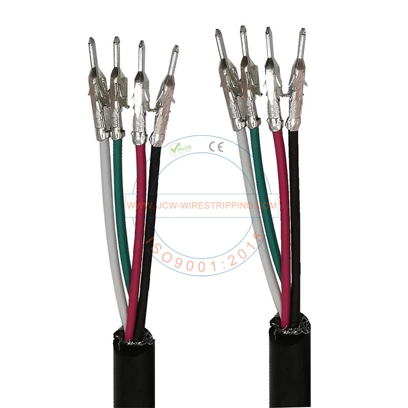 Jcw-2tp Versatile Multiconductor/Multicore Core Wire/Outer Sheathed Cable Stripping/Stripping/Stripper Side/End-Feed Applicator Terminal Crimp/Crimping Machine