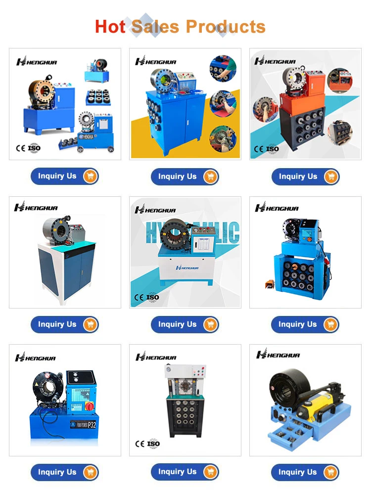 High Pressure and Good Price Hydraulic Pipe Rubber Hose Crimping Machine Hose Pressing Machine Press Tools