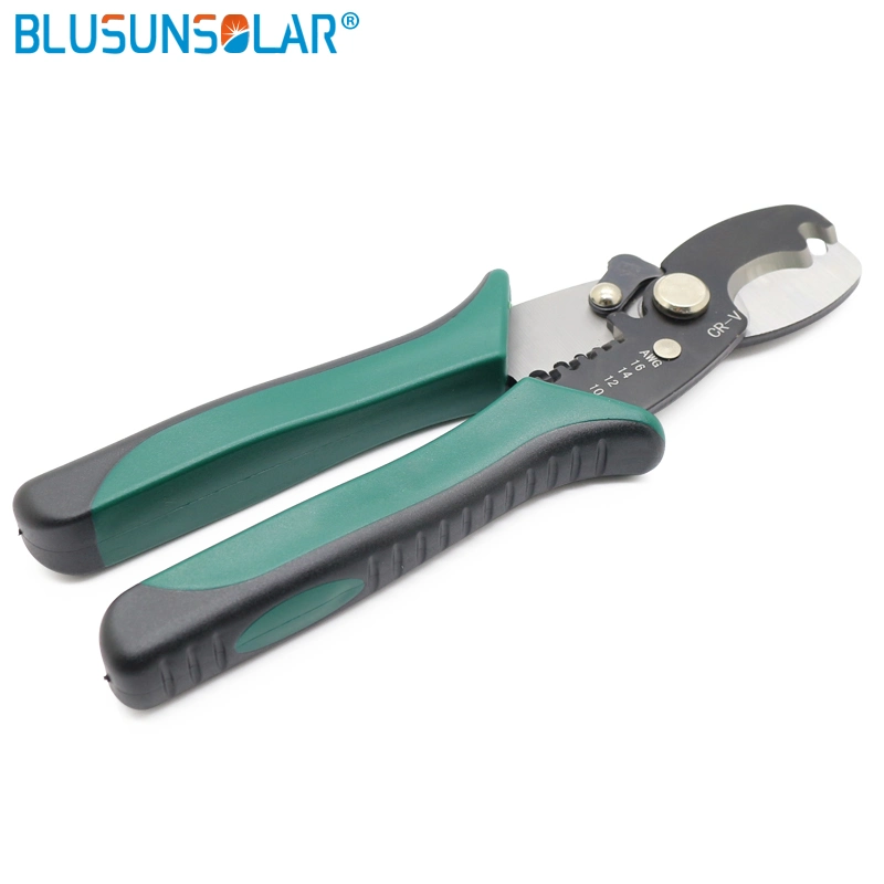 Solar Photovoltaic PV Wire Hand Cutter Tools for 8/10/16 AWG Solar Cable Cutting Pliers