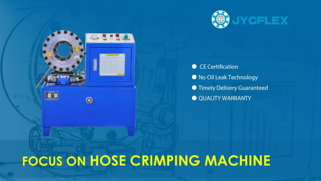 Fast Press Hydraulic Hose Fitting Press Machine Hose Crimping Tool for Sale