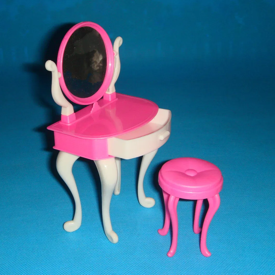 Beilinda Brand Plastic Toy Doll Accessory Bathroom Set for 1/6 Dolls