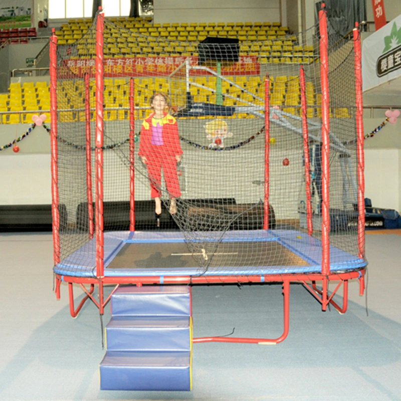 Indoor Children Square Trampoline Children Gymnastics Equipment
