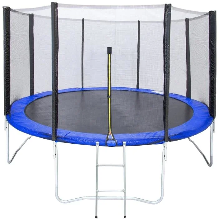 6FT/8FT/10FT/12FT/14FT Fitness Trampoline in Cheap Big Size Outdoor Exercise Jump Trampolines with Safety Net