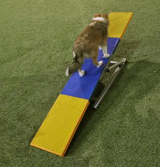 Pet Dog Training 12 Weave Pole Slalom for Dog Agility