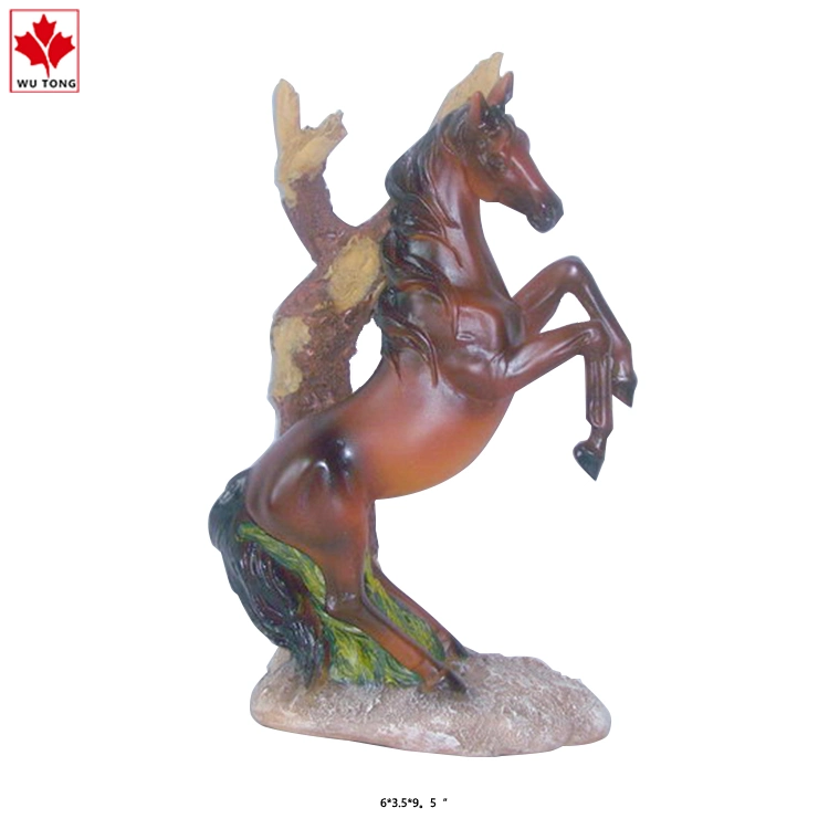 Customized Simple Resin Rocking Horse Ornaments Office Home Furnishings