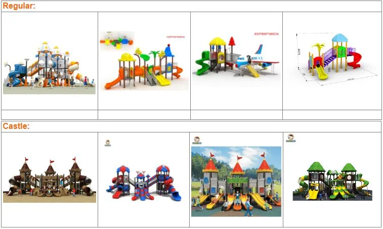 Children Castle Outdoor Playground Garden Park Large Slide