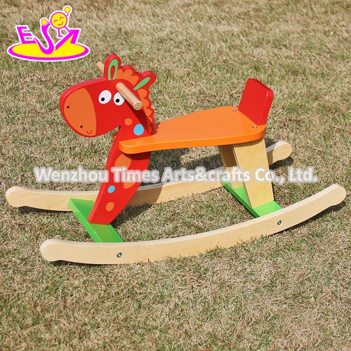 New Design Funny Rocking Horse Toddlers Wooden Ride on Toys W16D109