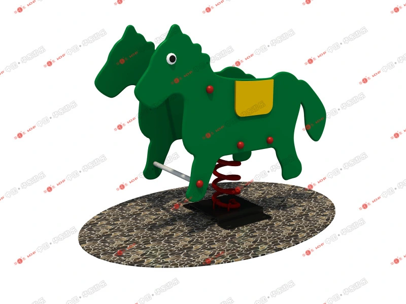 Assessed Supplier Attractive Outdoor Playground Equipment Rocking Horse