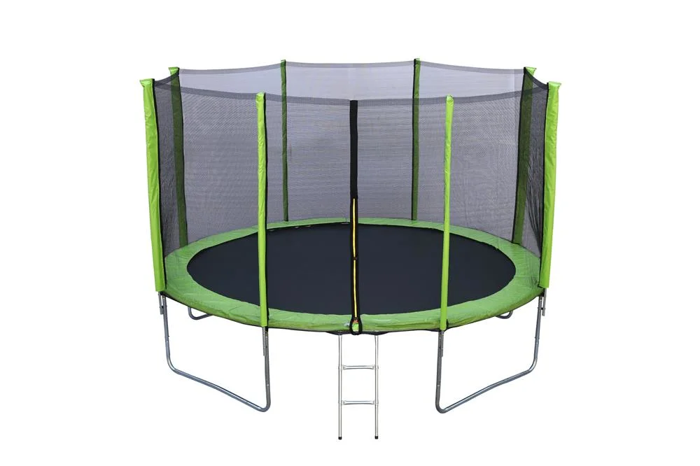 Safety Enclosure Net Bounce Outdoor Waterproof Mini Kids Trampoline with Ladder