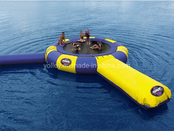 20FT Inflatable Water Park Trampoline Combo with Slide for Adult