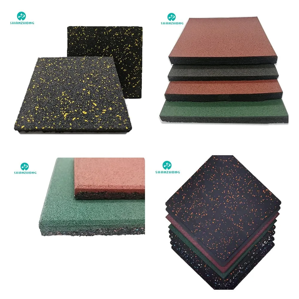 Indoor Outdoor Facotry Hot-Sale Playground Rubber Floor Tiles Interlocking Rubber Mats for Play Area