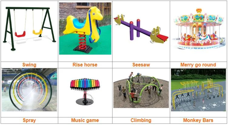 Outdoor Playground Children Large Playgrounds Climbing Park