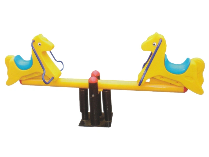 Outdoor Double Seats Spring Seesaw